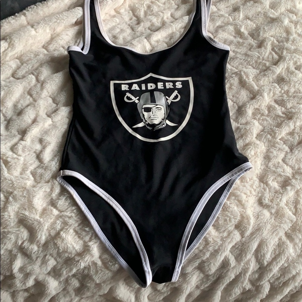 Oakland Raider bodysuit
